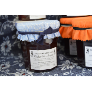 Confiture rhubarbe - fraise