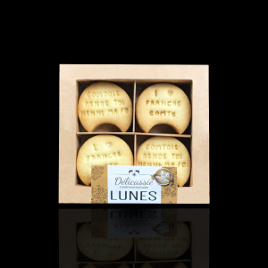 Boite de 12 biscuits lunes