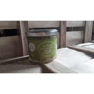 Concassé de courgette apéritif