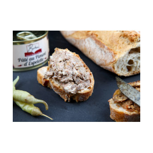 Conserve : pâté au piment d'espele