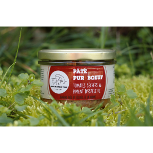 Pâté pur boeuf tomates séchées /