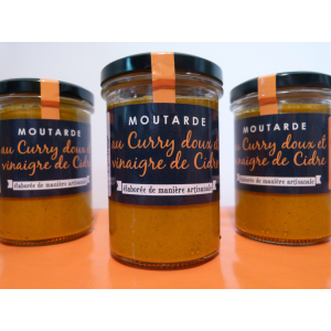 Moutarde au curry doux