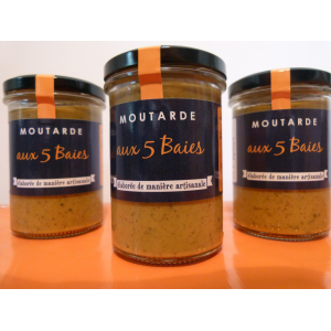 Moutarde aux 5 baies