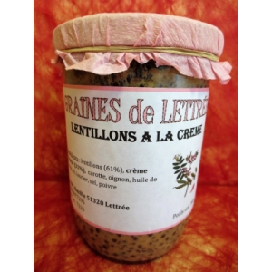 Lentillons à la crème- 350 g