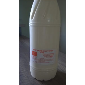 Yaourt à boire pêche