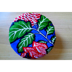 Charlotte à plat 'fleur rouge'