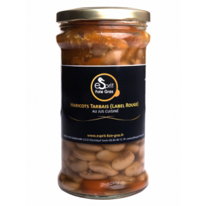 Haricots tarbais (label rouge) au jus cuisiné 700 g