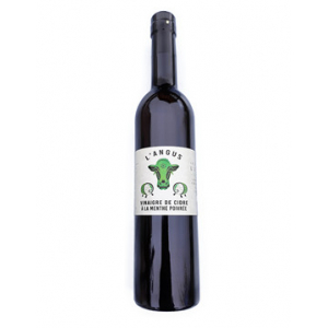 Vinaigre de cidre à la menthe poivrée