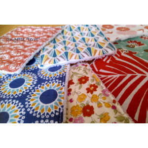 Lingette lavable 'terre'