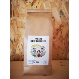 Farine semi complete