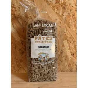 Pâtes sarrasin coquillette