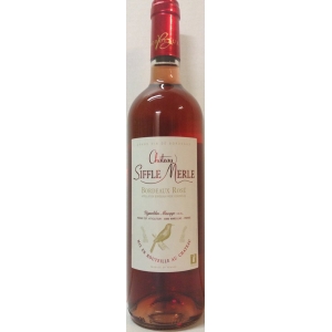Château siffle merle bordeaux rosé