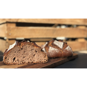 Pain à la châtaigne tranché