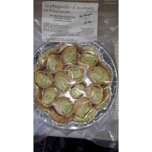 Escargot en croquille beurre persillé