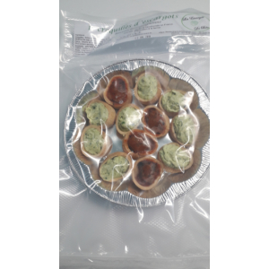 Escargot en croquille 'trio'