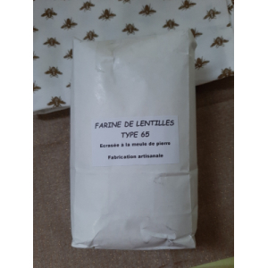 Farine de lentilles