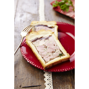 Pâté en croûte froid 'médaille d