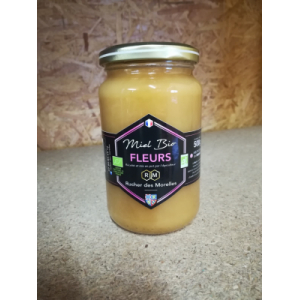 Miel bio de fleurs 500g