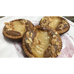 Tarte poires amande 1 personne