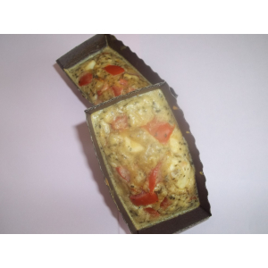 Cake tomates poulet basilic par lot de 4