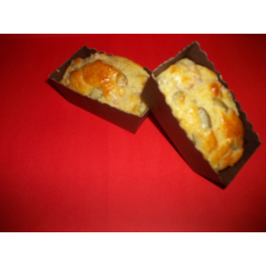 Cake olive verte lardon gruyère par lot de 4