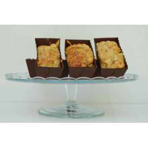 Cake chèvre  courgettes par lot de 4
