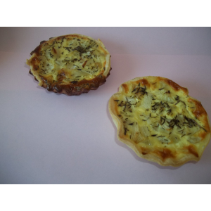 Tartelette oignons thym par de lot de 4