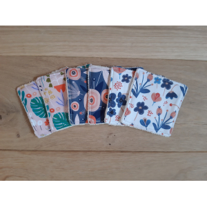 Les 6 cotons démaquillants - fleurs lily