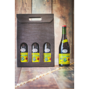 Coffret 3 bouteilles 75cl.