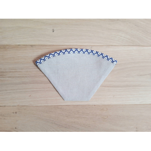 Filtre à café en lin bio - orient