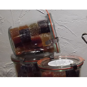 Pâtes de fruits  en bonbonnière