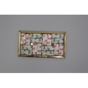 Boite de 16 bâtonnets nougat blanc dur