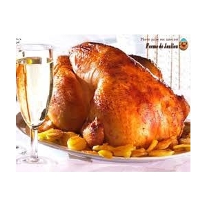 Poularde entière réveillon distribuée le 30/12
