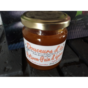 Confiture de potiron- pain d'épices
