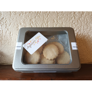 Boite sablé fleur d'oranger