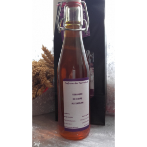 Vinaigre de cidre au safran