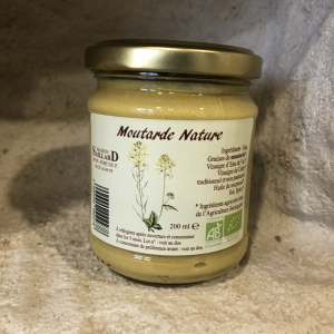 Moutarde bio nature 200ml