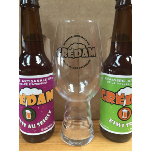 Coffret cadeau -3x 33 cl + verre 38cl