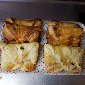 Feuilleté chèvre miel