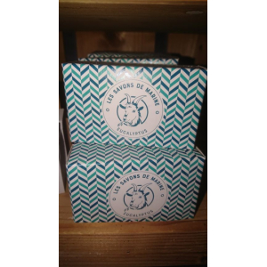 Savon  au lait de chèvre eucalyptus