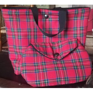 Lot sac et trousse maquillage