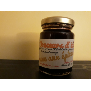 Confiture prune aux épices