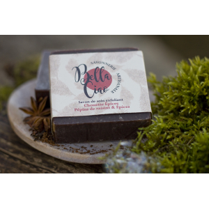 Chouette savon pépins de raisins & epices surgras 7% - exfoliant visage et corps