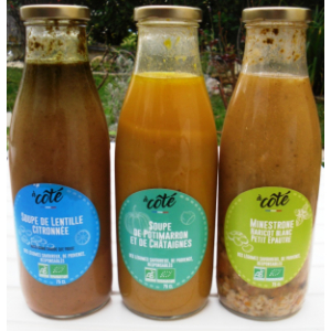 Lot de 3 nouvelles soupes