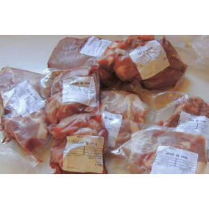 Colis veau rosé plein air