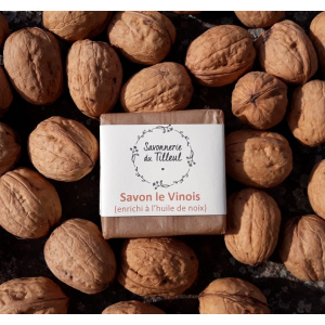 Savon le vinois (huile de noix)