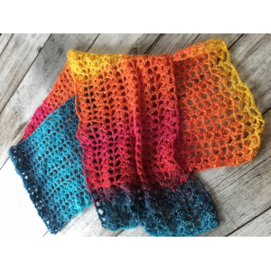 Echarpe multicolore 1