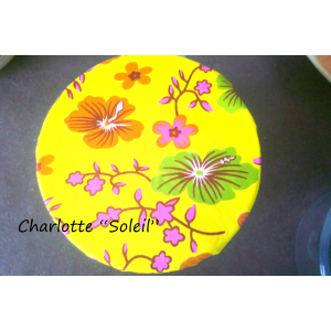 Charlotte à plat en coton ciré 'so