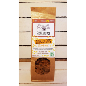 Crackers sésame doré