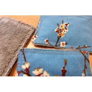 Eponge lavable  'indigo'